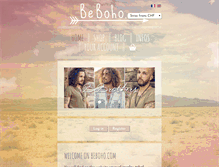 Tablet Screenshot of beboho.com